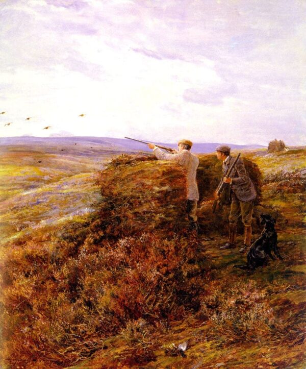 The Grouse Hunt, 1898 - Heywood Hardy