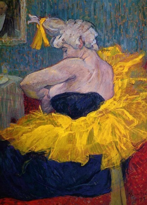 The Clowness Cha-U-Kao - Toulouse Lautrec