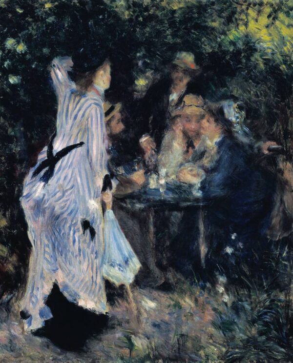 In the Garden, or Under the Trees at the Moulin de la Galette by Pierre-Auguste Renoir