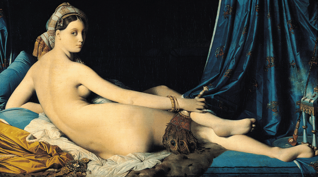 Die 100 berühmtesten Gemälde der Welt Jean Auguste Dominique Ingres 2C La Grande Odalisque 2C 1814 1024x570 1 Der Blog Master Apollon