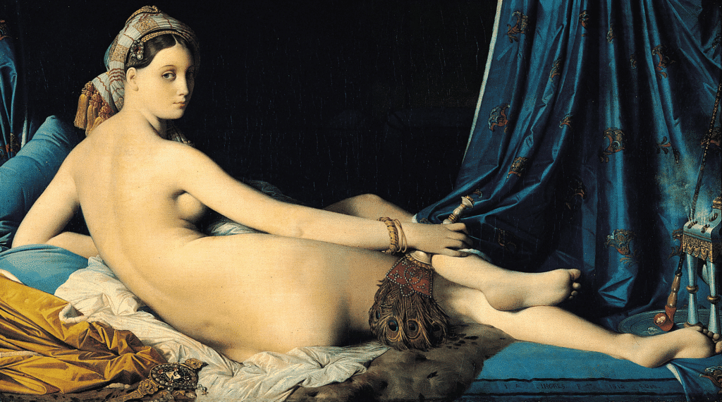 The Grande Odalisque - Jean-Auguste-Dominique Ingres