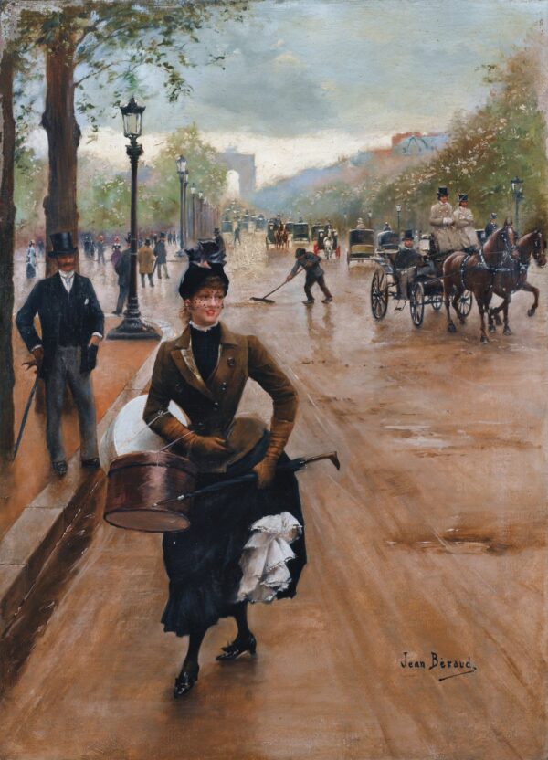 The Milliner on the Champs Elysées - Jean Béraud