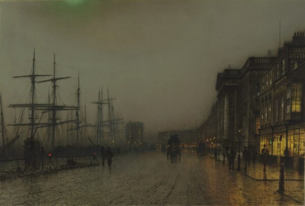 Canny Glasgow - John Atkinson Grimshaw