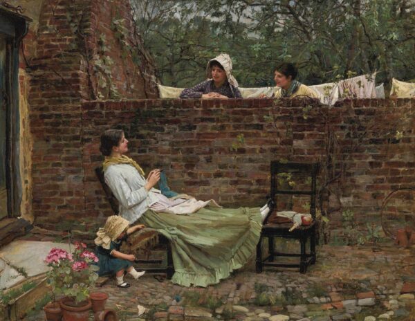 Good Neighbors - John William Waterhouse