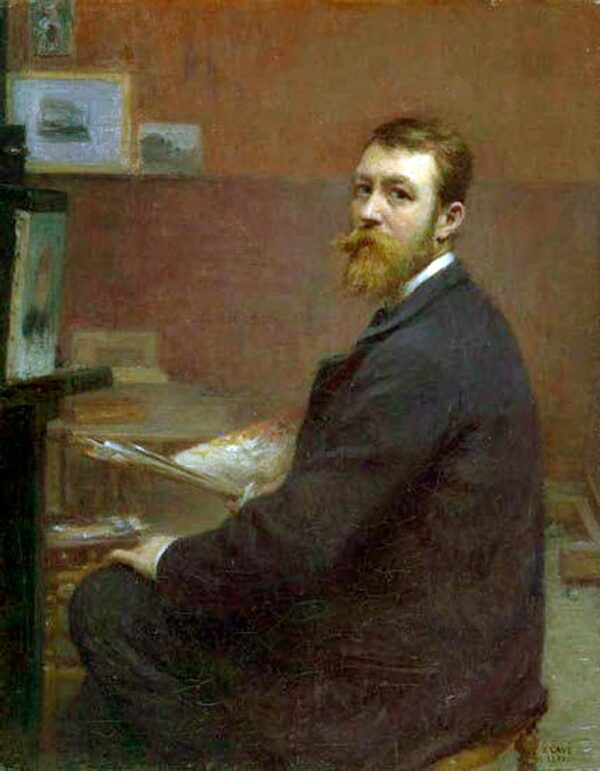 Self-portrait - Jules-Cyrille Cavé