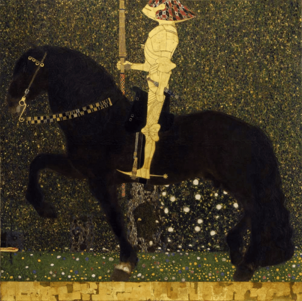 The Golden Knight - Gustav Klimt