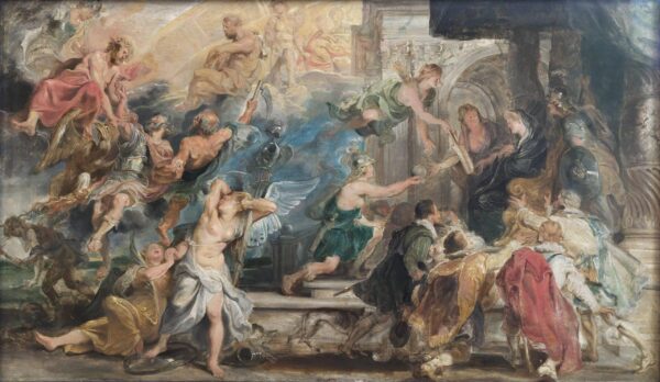 Apotheosis of Henry IV - Peter Paul Rubens