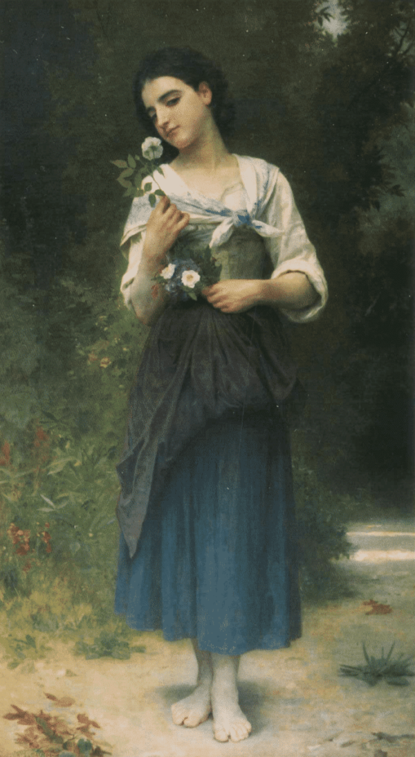 Favorite Flower - William Bouguereau