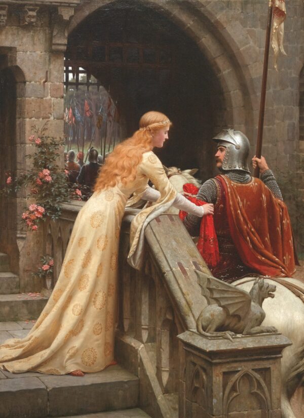 God Speed, 1900 - Edmund Leighton