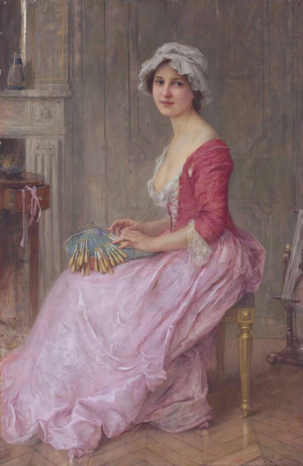 The Lacemaker - Charles-Amable Lenoir