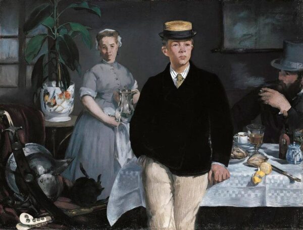 Lunch in the Studio - Edouard Manet