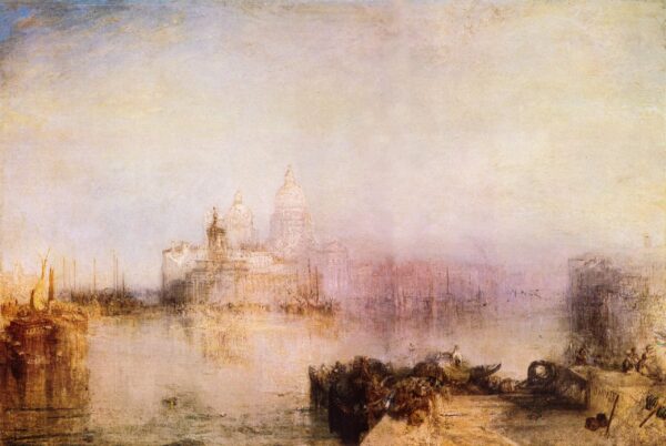 Customs House and Santa Maria della Salute Venice - William Turner