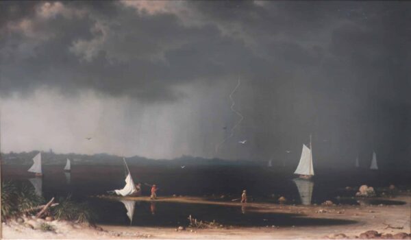 Heade, Thunder Storm on the Narragansett Bay, 1868 - Martin Johnson Heade