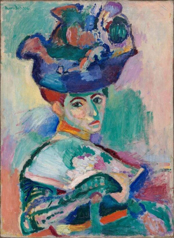 The Woman with a Hat 1905 - Matisse