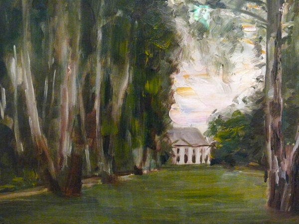 Garden of Wannsee with Villa - Max Liebermann