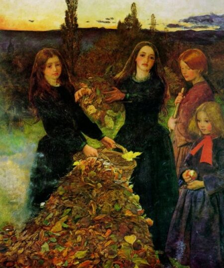 Autumn Leaves - John Everett Millais