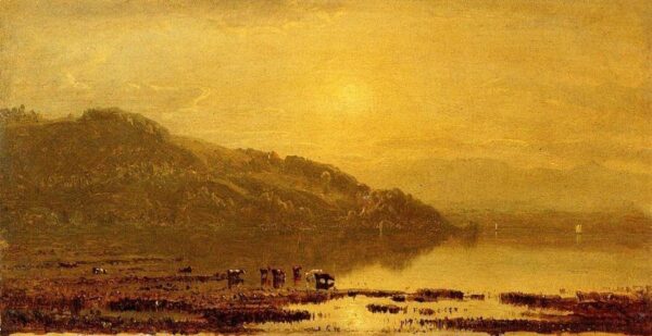 The Merino Mountain - Sanford Robinson Gifford