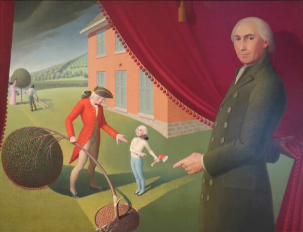 The Fable of Parson Weems - Grant Wood