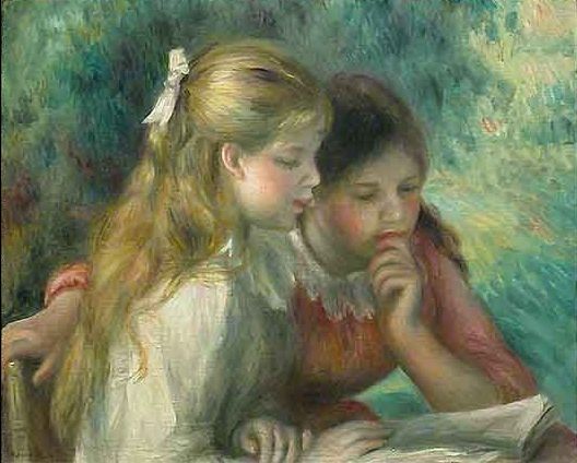 The Reading - Pierre-Auguste Renoir