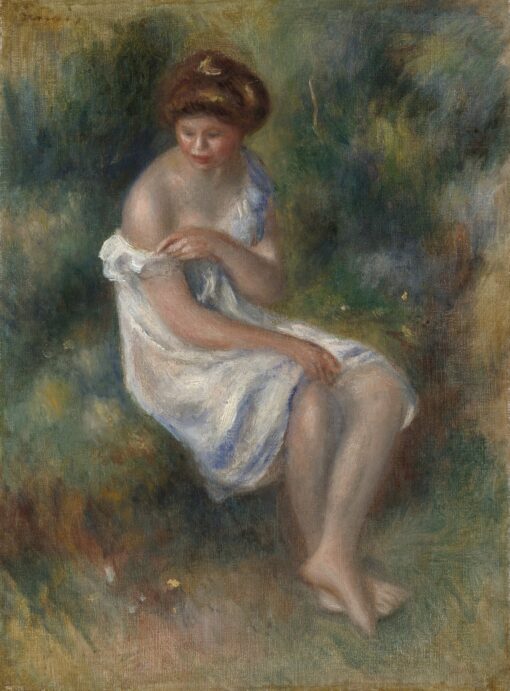 Bather of Stone - Auguste Renoir