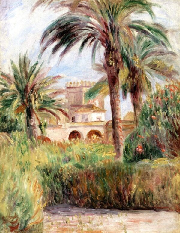 The Test Garden in Algiers - Pierre-Auguste Renoir