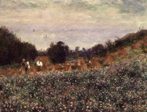 Countryside at Berneval - Pierre-Auguste Renoir