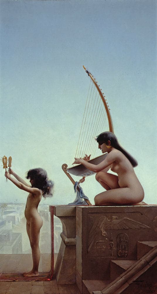 The Prayer to Isis - Luis Ricardo Falero