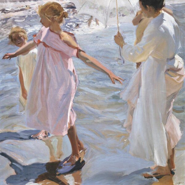 It is time to take a bath - Sorolla