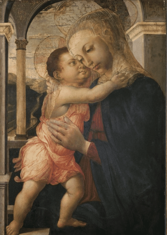 The Madonna and Child - Sandro Botticelli