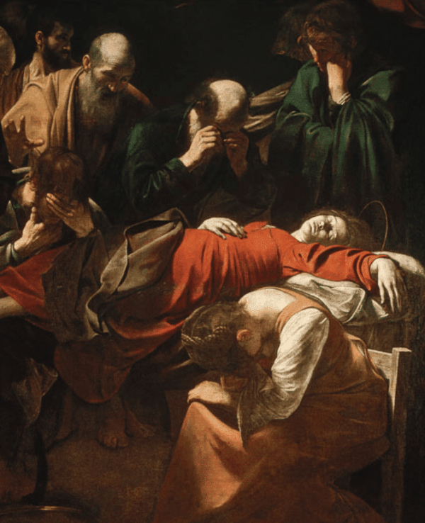 The Death of the Virgin by Caravaggio