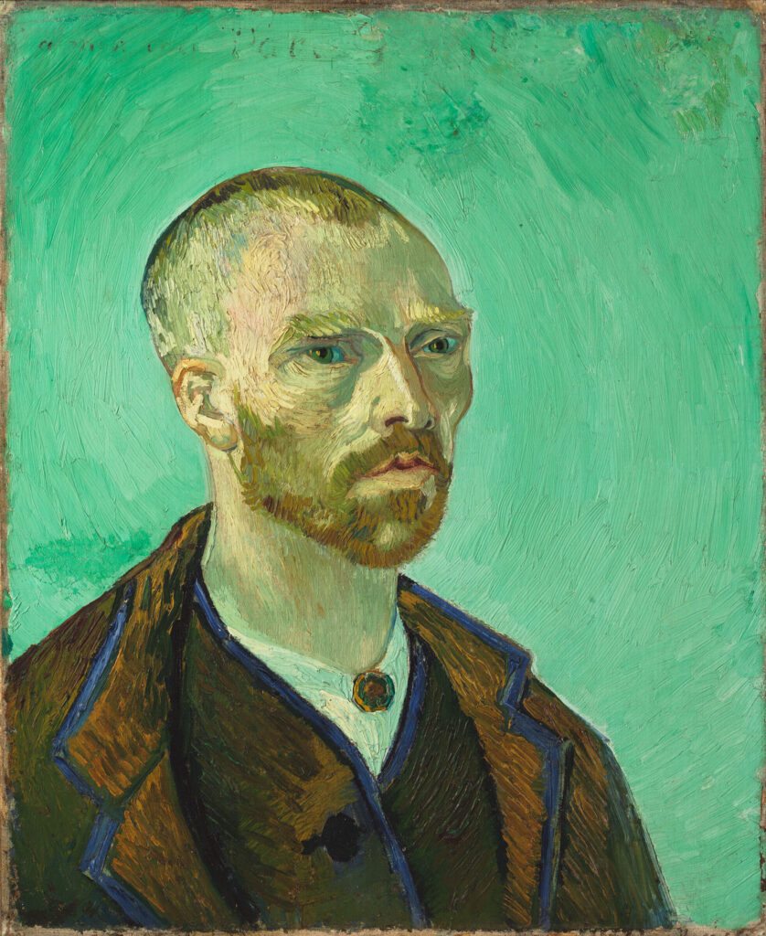 Self-portrait (dedicated to Paul Gauguin) - Van Gogh