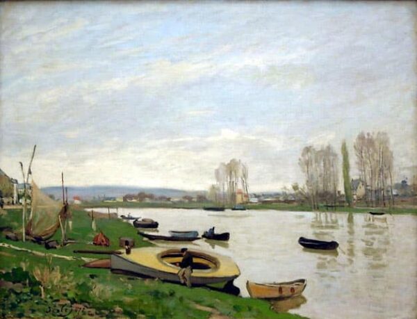 The Seine at Argenteuil - Alfred Sisley