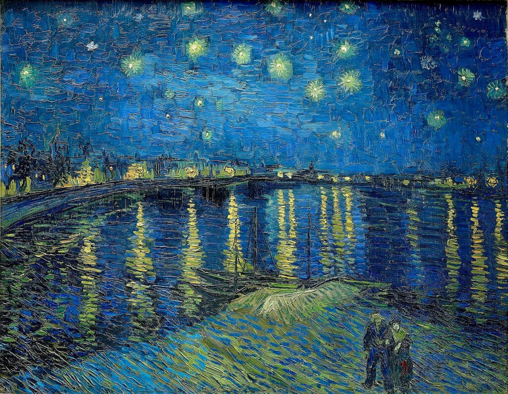 Starry Night over the Rhône - Van Gogh