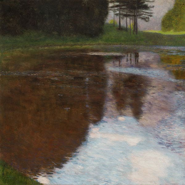 Quiet Pond - Gustav Klimt