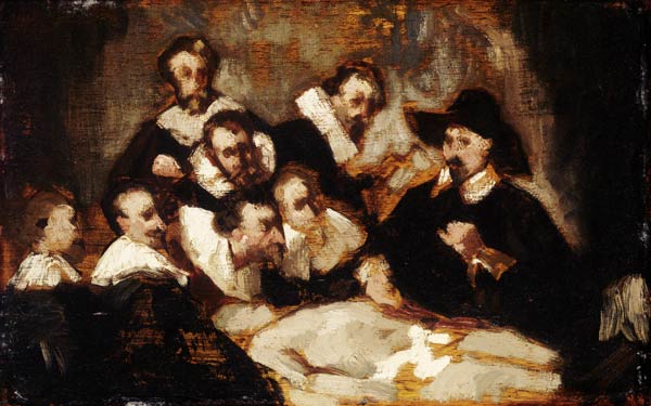 The Anatomy Lesson - Edouard Manet