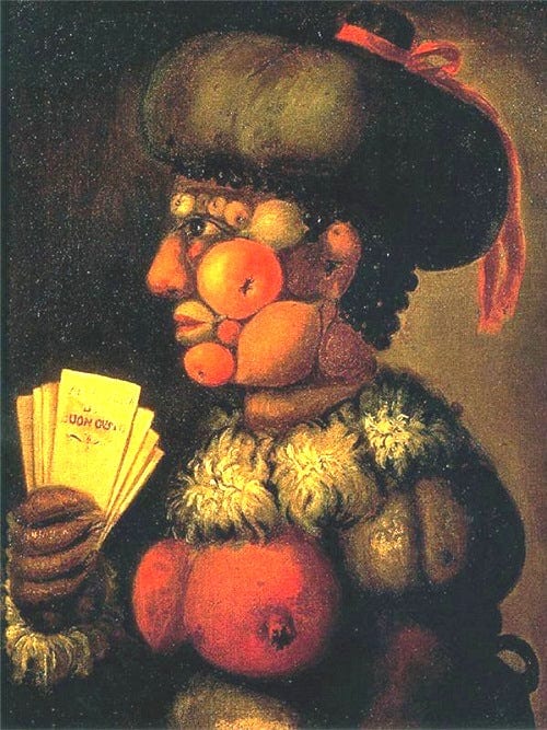 The Lady of Good Taste - Arcimboldo