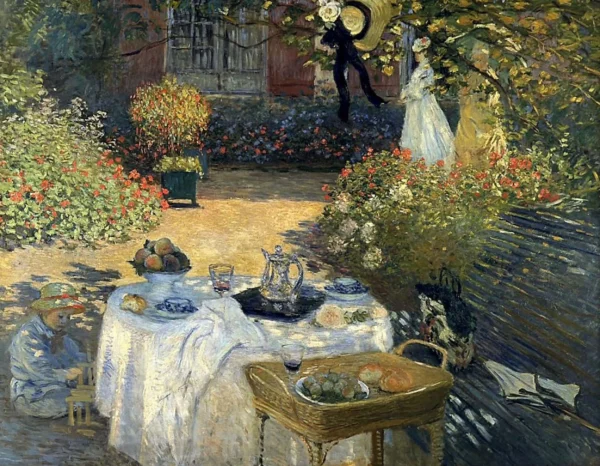 The Lunch- Claude Monet