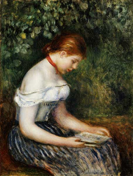 The Reader - Pierre-Auguste Renoir