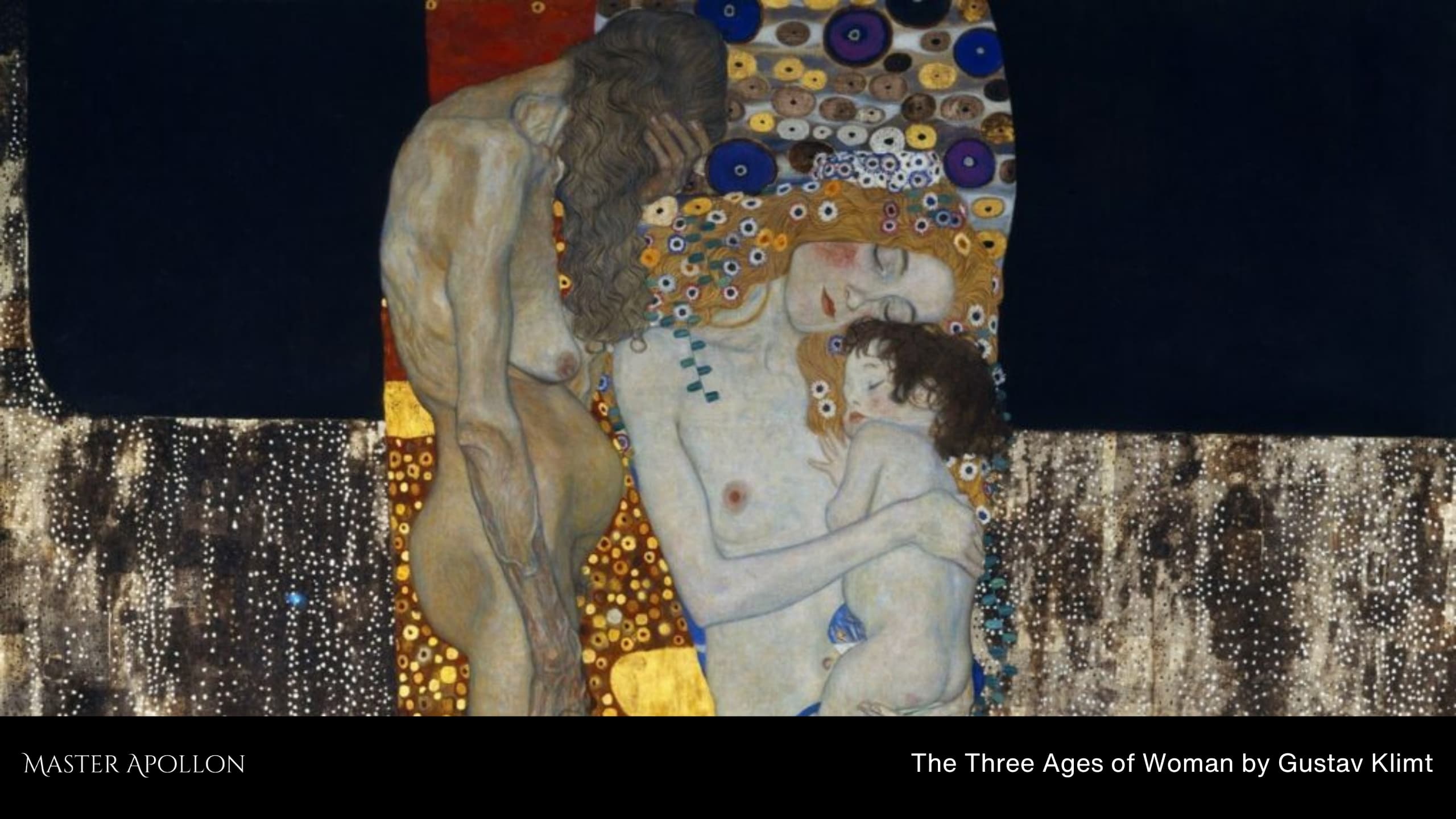 The Three Ages of Woman by Gustav Klimt