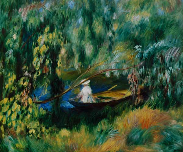 The Boat 1878/80 - Pierre-Auguste Renoir