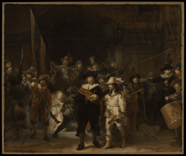 The Night Watch (The Company of Frans Banning Cocq and Willem van Ruytenburch) - Rembrandt van Rijn