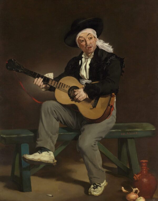 The Spanish Singer - Edouard Manet