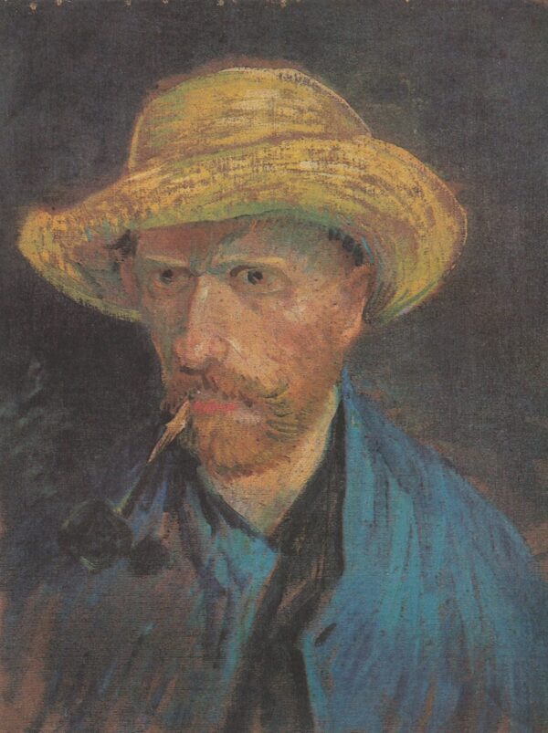 Self-Portrait Vincent Van Gogh by Van Gogh