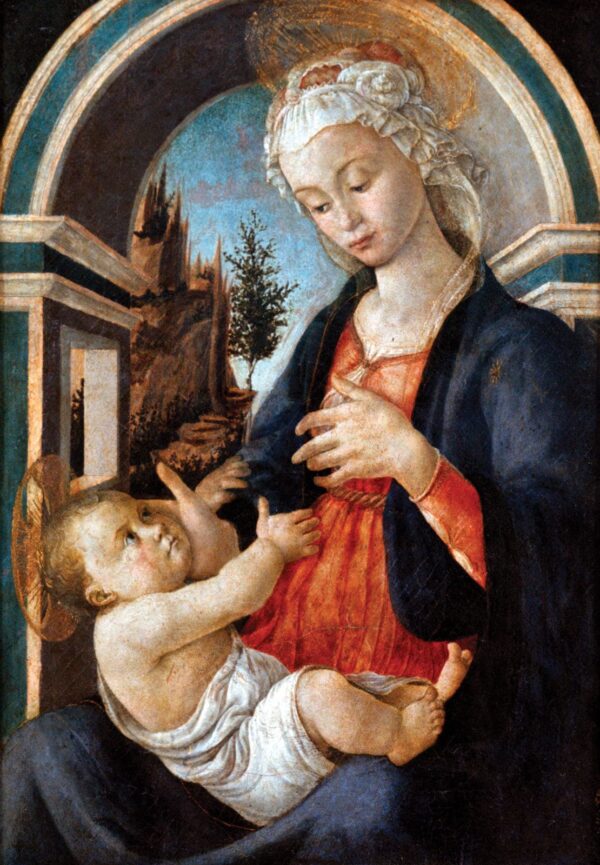 The Virgin and Child - Sandro Botticelli