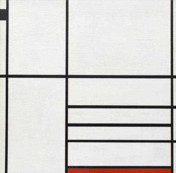 Composition in White, Black and Red - Mondrian