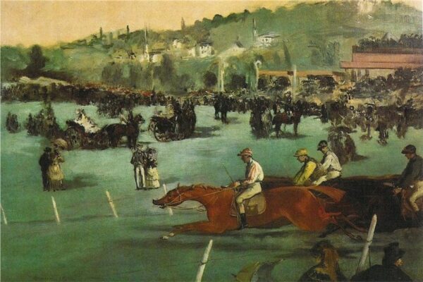 Horse Racing - Edouard Manet