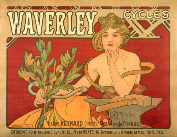 Waverley Cycles - Mucha