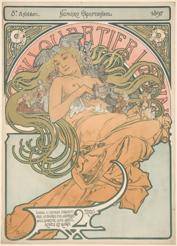 In the Latin Quarter - Mucha