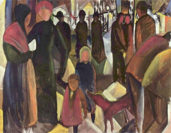 Farewell - August Macke