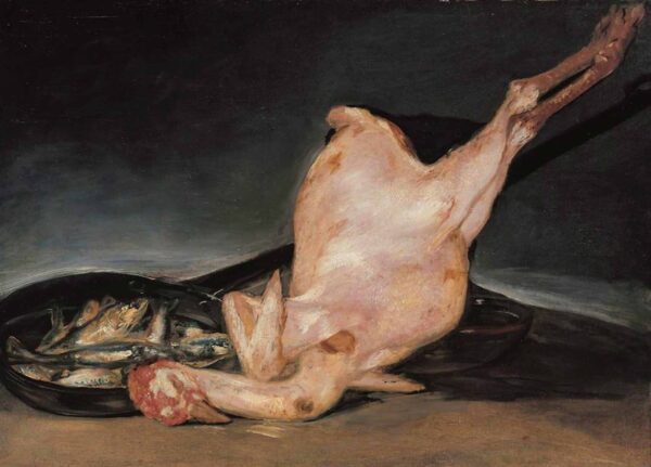 Plucked Turkey - Francisco de Goya